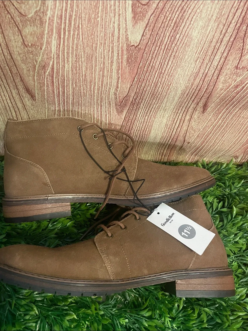 Goodfellow & Co Men's Brantley Genuine Leather Chukka Boots